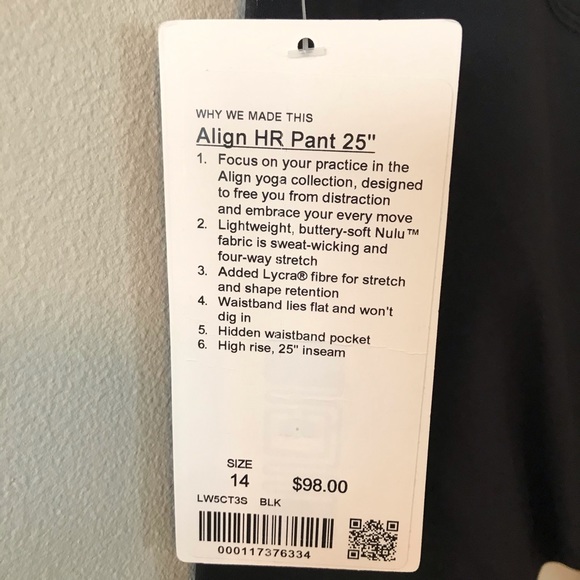 Lululemon Align HR Pant 25” - Picture 8 of 10